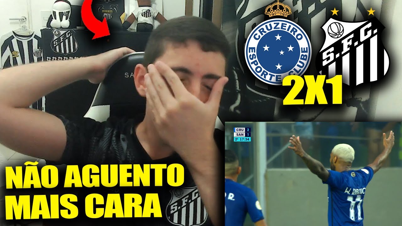 REACT CRUZEIRO 2X1 SANTOS - BRASILEIRÃO 2023 I É BRIGA POR Z4 MESMO! 🤬