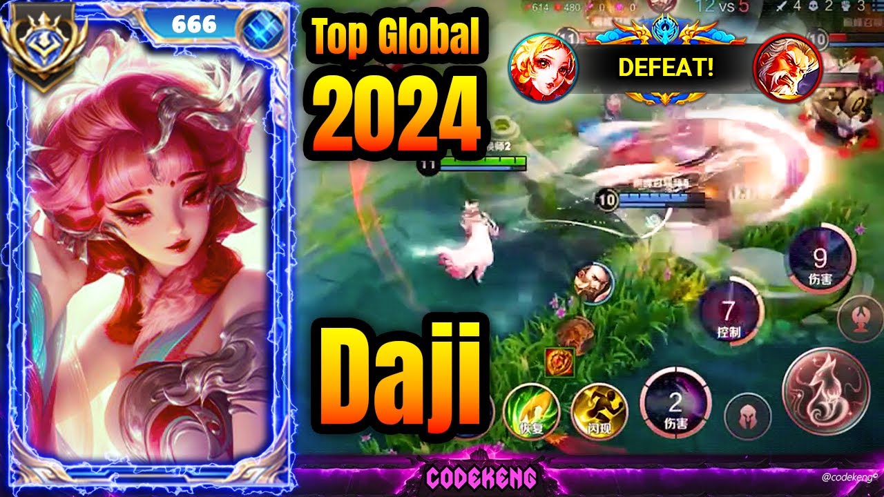 Daji - Top Global Gameplay 2024 | Honor of Kings Global 2024