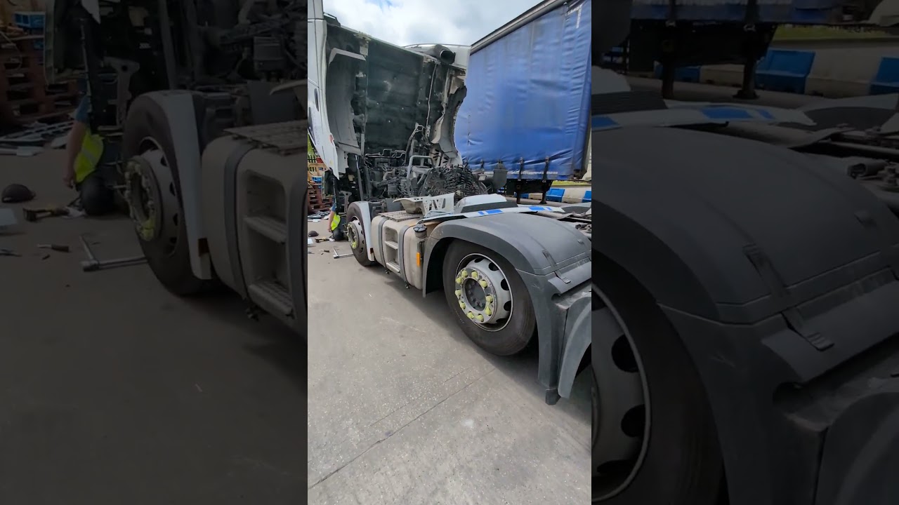 Actros cab tilt #actros #mercedes #truck #trucking #truckdriver #stantonlogistics #music