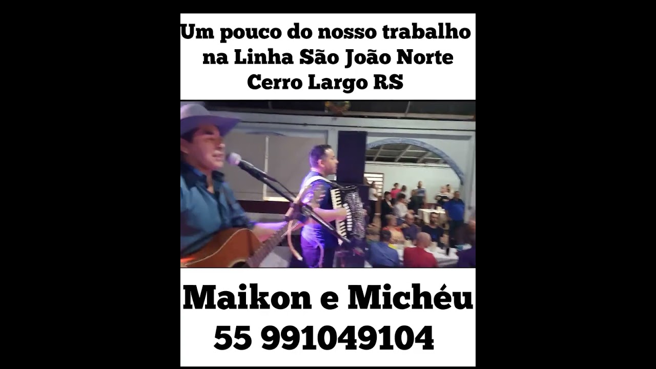 Maikon e Michéu 🎼🎤Pau que da Cavaco 