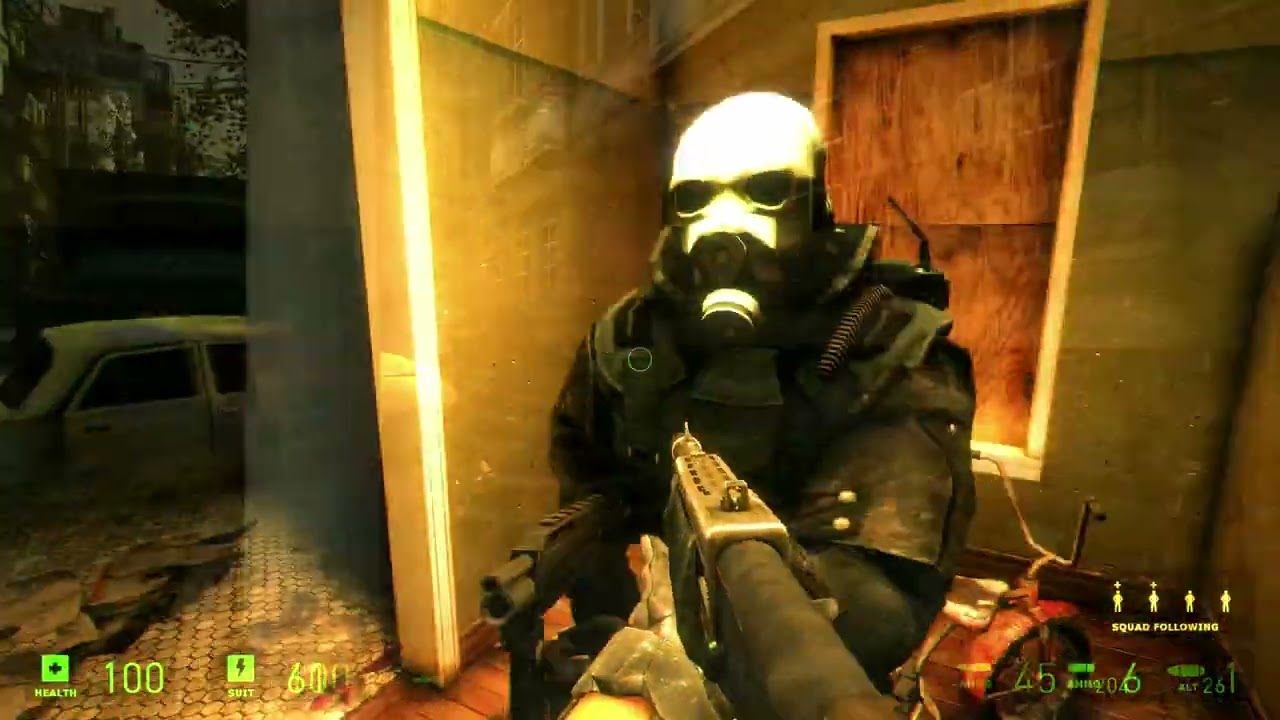 Half Life 2 MMOD, Cinematic mod, Reshade RTGI