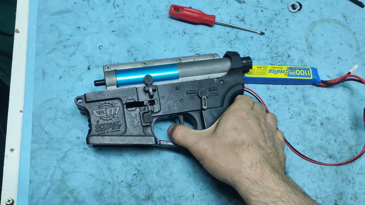 Airsoft G&G mecânica instalado gatilho eletrônico t238 1.42