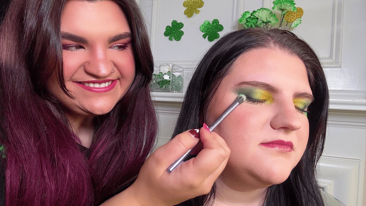 ASMR Professional St. Patrick's Day Makeup Application & Final Touches