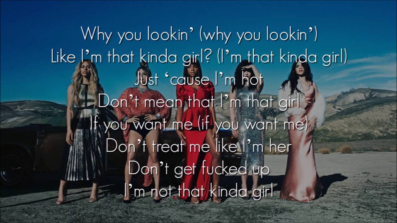 Fifth Harmony - Not That Kinda Girl ft. Missy Elliott (Lyrics)
