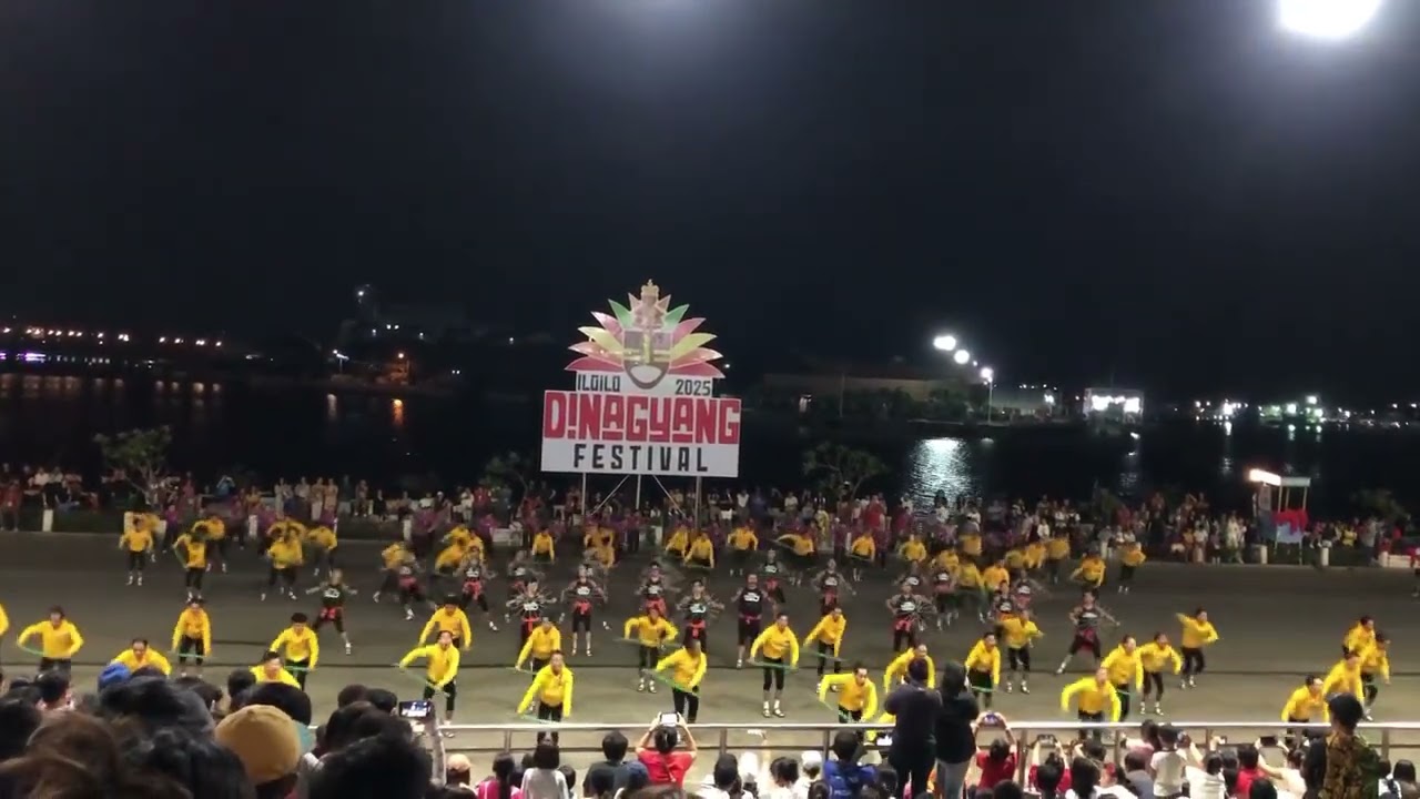 Iloilo Dinagyang Festival 2025 Tribu Paghidaet  Opening salvo blocking