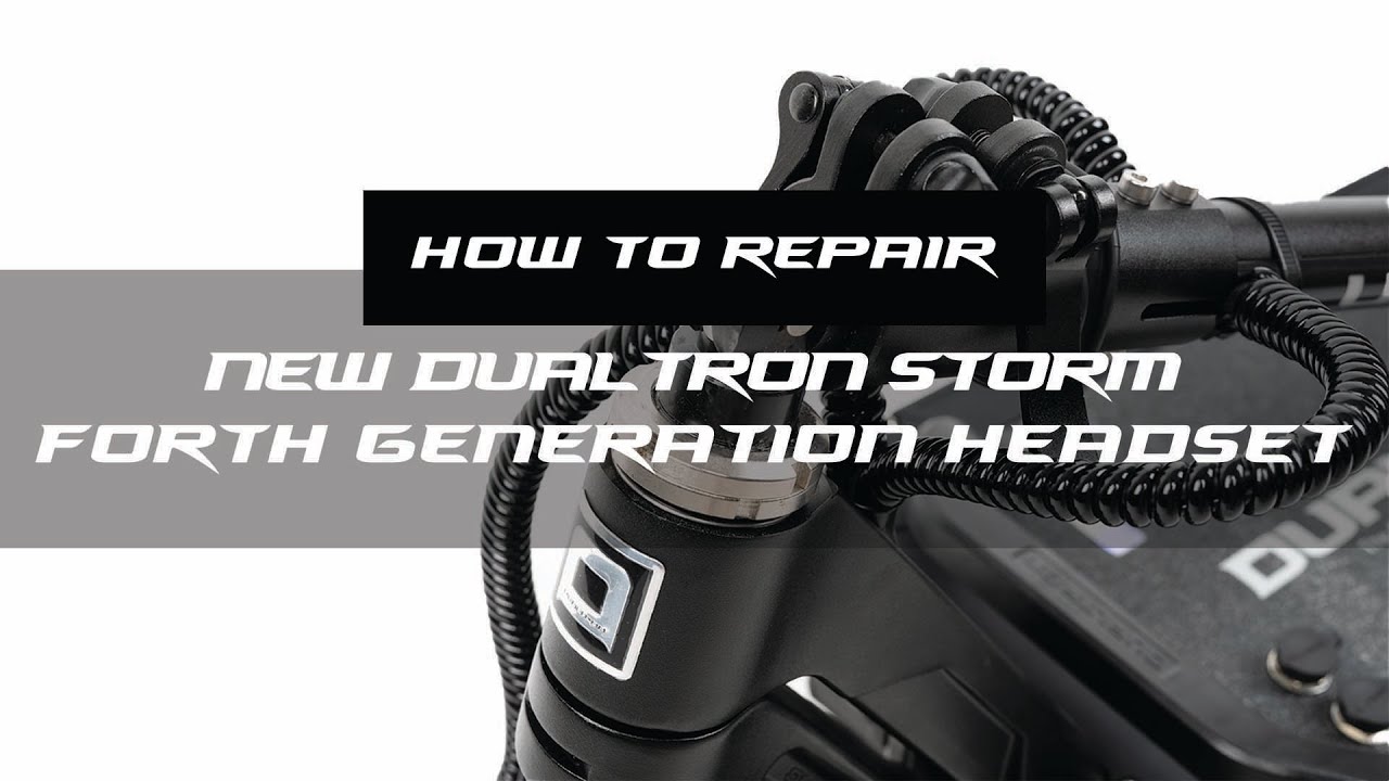[How to Repair] New Dualtron Storm - 4th Generation Headset