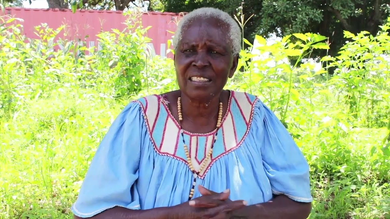 Mrs. Matilde Obonyo gives her testimonial of Fr Dr Ambrosoli