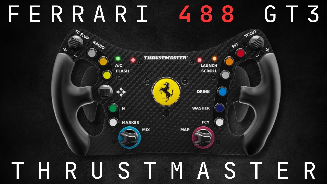 Стоит ли реплика руля Thrustmaster Ferrari 488 GT3 250 долларов? | Обзор