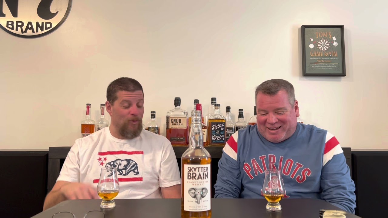 Skatter Brain Peanut Butter Whiskey/ cracking open literally this time
