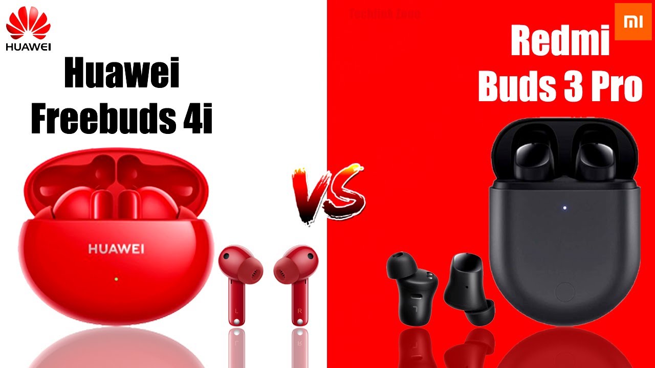 Сравнение Huawei Freebuds 4i и Redmi Buds 3 Pro &mdash; какие из них лучше?