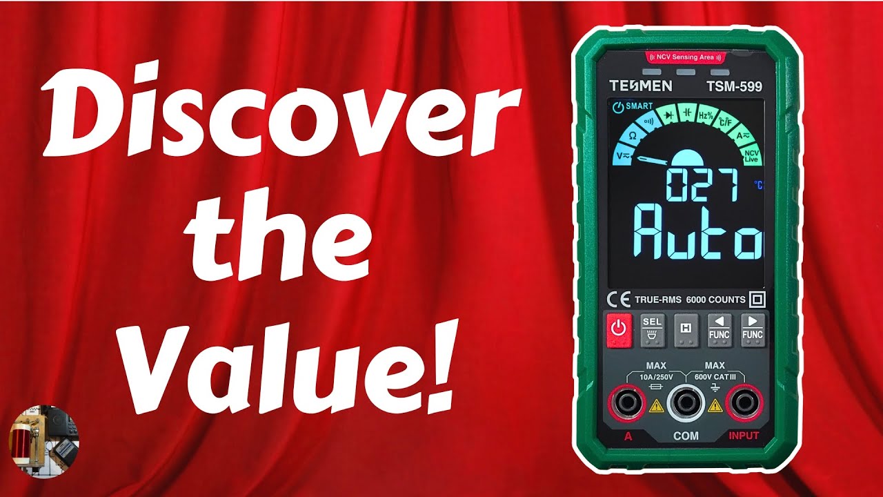Tesmen TSM-599 Smart 6,000 Counts Digital Multimeter Review