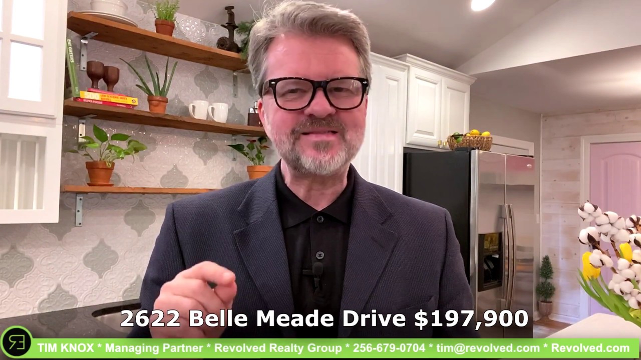 Virtual Tour: 2622 Belle Meade Drive, Huntsville, AL: Tim Knox, Revolved Realty Madison Athens AL