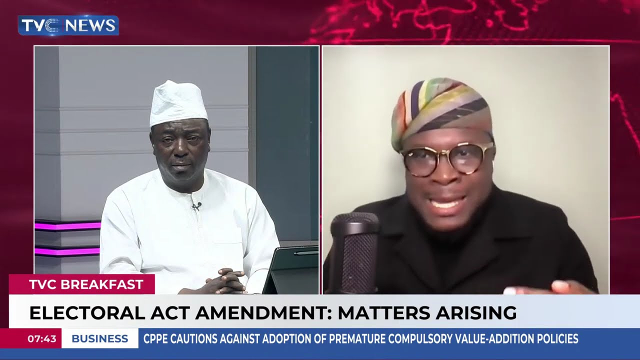 Dr. Oludare Marindoti Shares Views on the Electoral Act Amendment