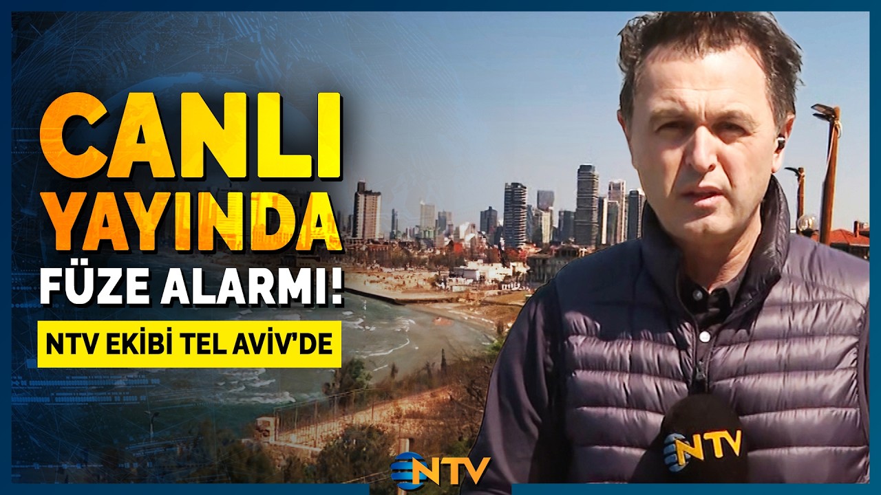 Son Dakika: İsrail'de İran Füzesi Alarmı! | NTV
