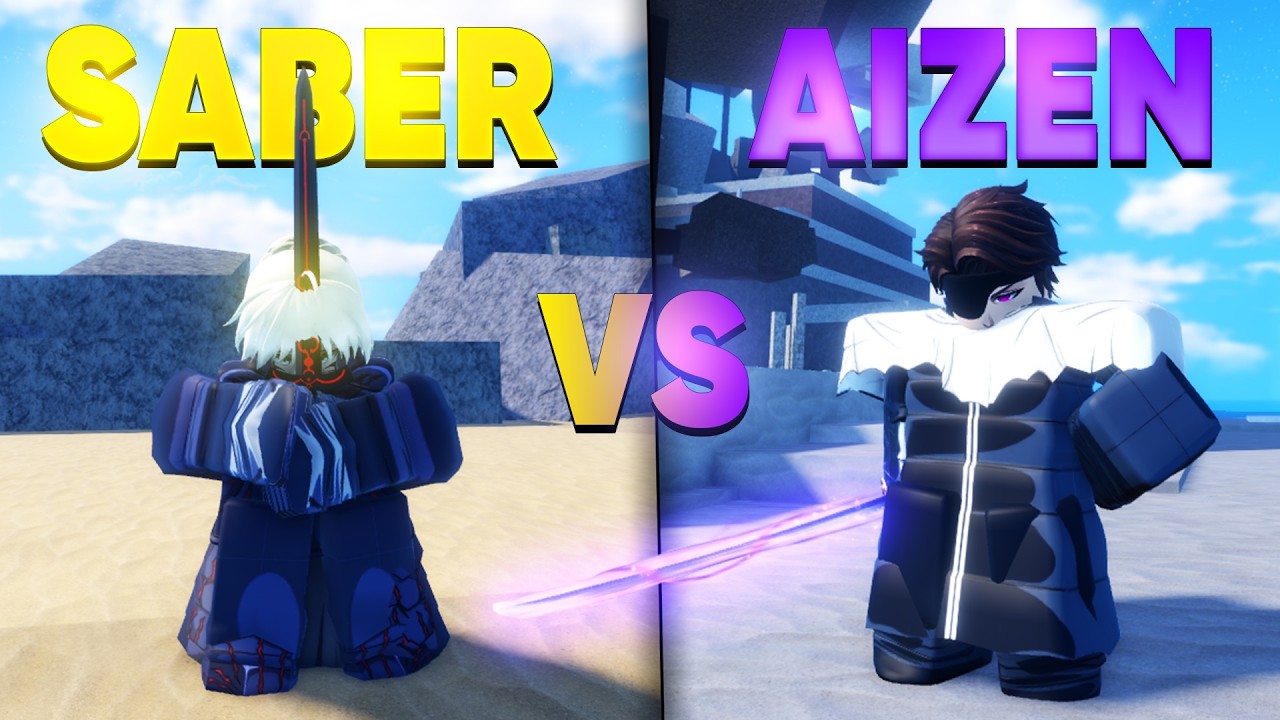 SABER ALTER VS TRUE AIZEN DAMAGE COMPARISON WITH BEST BUILD BOTH (SAILOR PIECE)