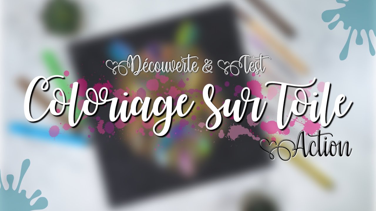 Découverte : Coloriage sur Toile d'Action