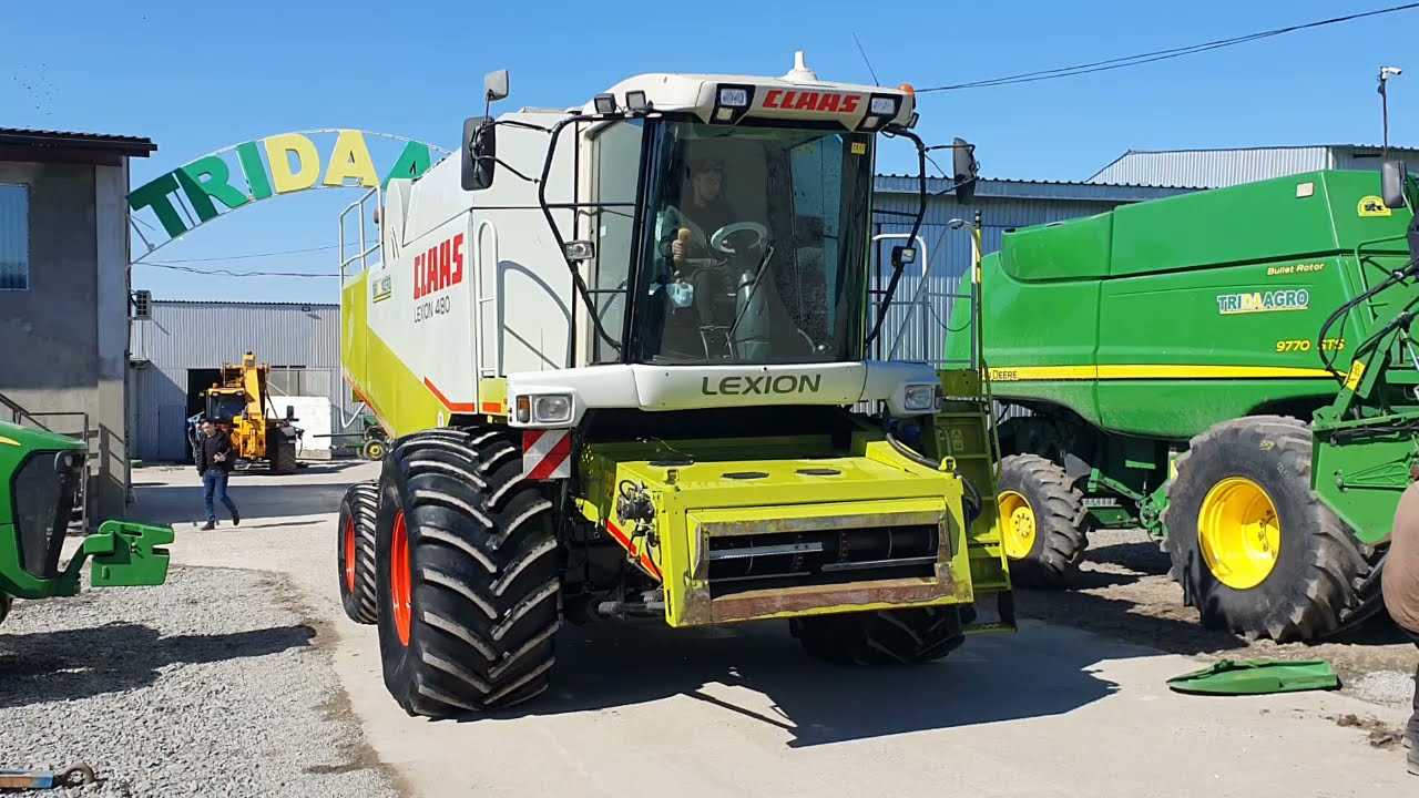 Комбайн Claas Lexion 480 (2002)