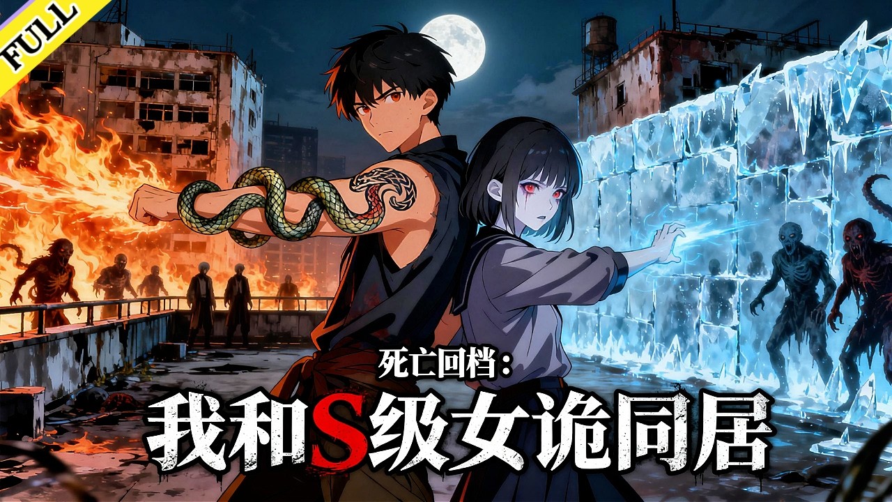 【FULL】《死亡回檔：我和S級女詭同居》完整版！小夥穿進詭異世界，死亡就能回檔，還附贈一個S級女詭妹妹。他滅了仇敵、屠了萬詭之祖，清空全球詭域。門響了，妹妹探進頭：哥，我就是詭域啊。#動漫 #奇幻