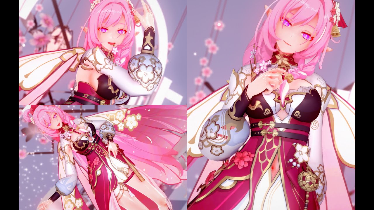【Honkai Impact 3 MMD／4K／60FPS】Elysia【GETCHA！】