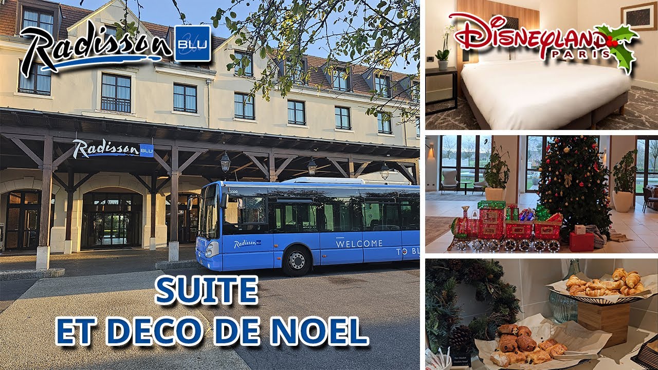 SUITE ADAPTEE POUR PMR ET DECORATION POUR NOEL - RADISSON BLU HOTEL DISNEYLAND PARIS