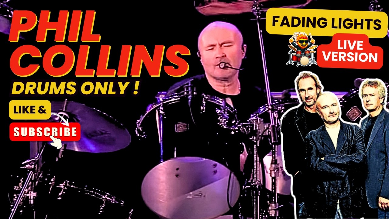 Genesis  : fading lights LIVE 1992, drums only with Phil Collins