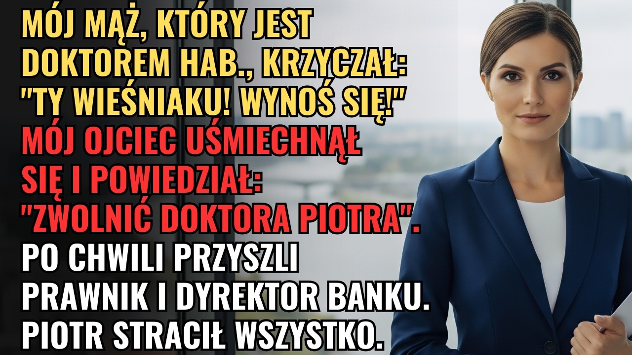 Bogaty Mąż Nazwał Mojego Ojca Żebrakiem. 🔥 Gdy Prawda Wyszła Na Jaw, Stracił WSZYSTKO! 💎