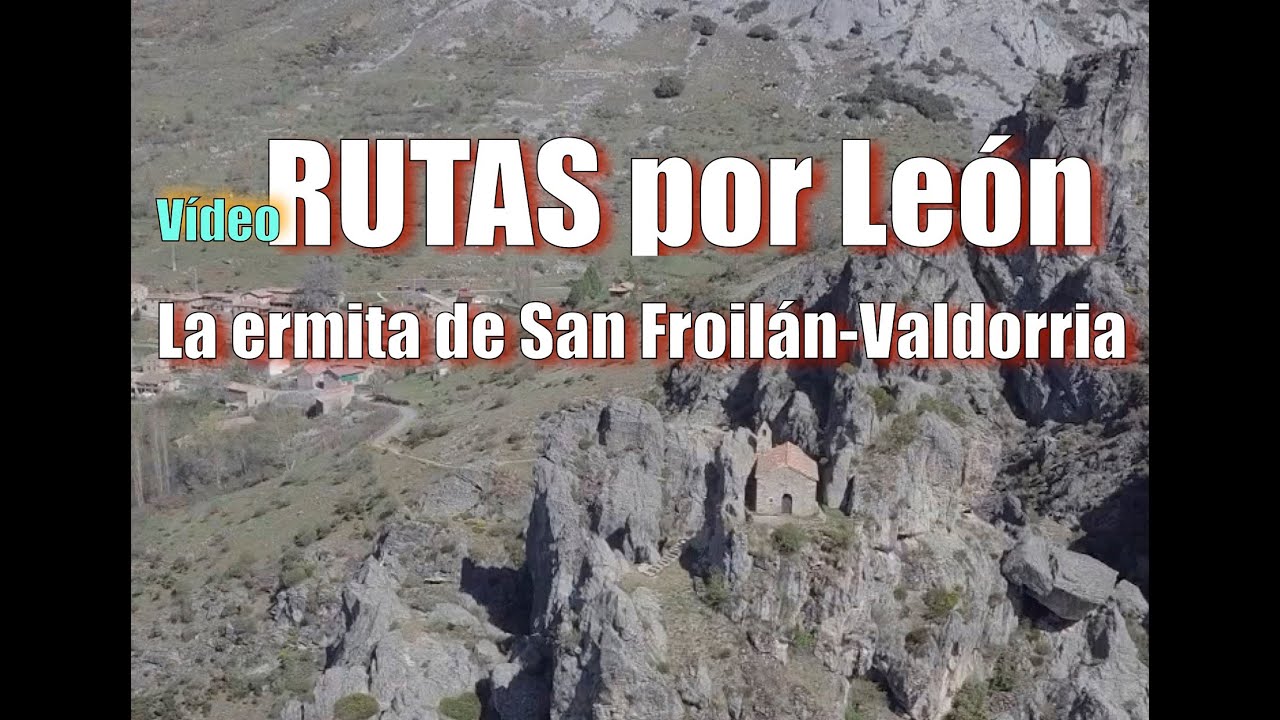 la ERMITA de SAN FROILÁN, colgada de las rocas increible !!!