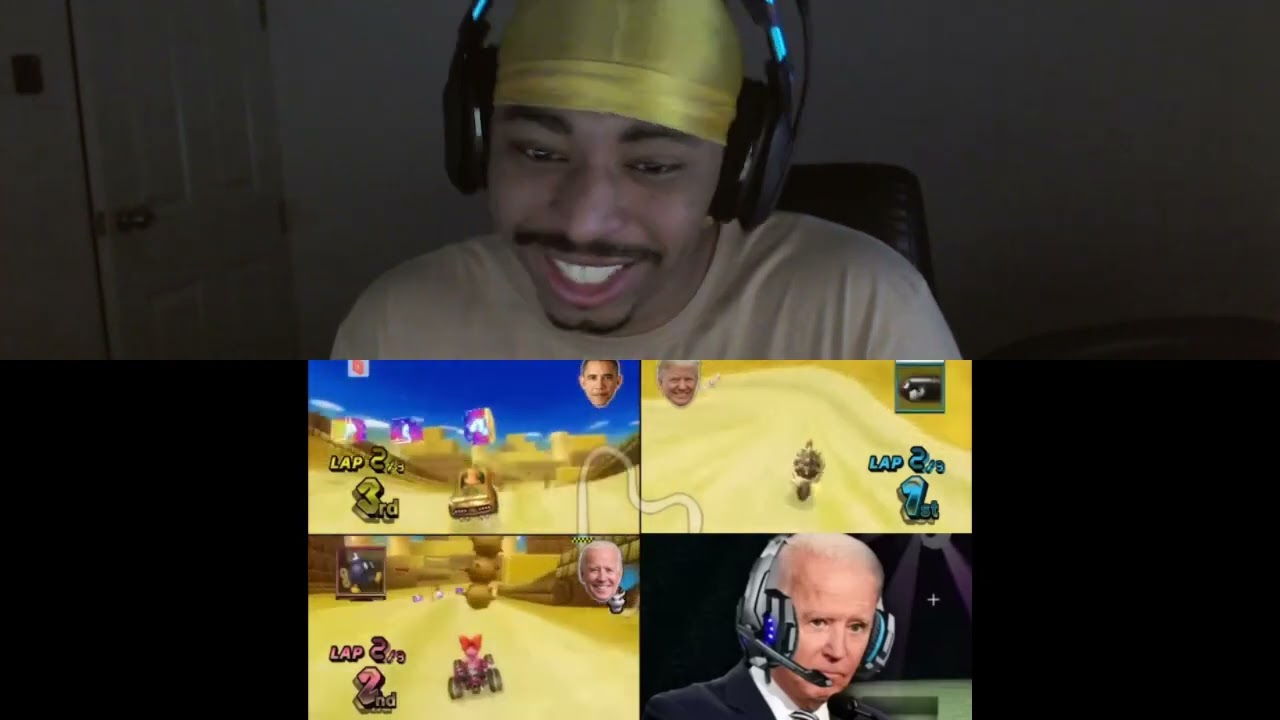 TIME TO GO MEGA! | Presidents Play Mario Kart Wii Pt 4 & 5 Reaction