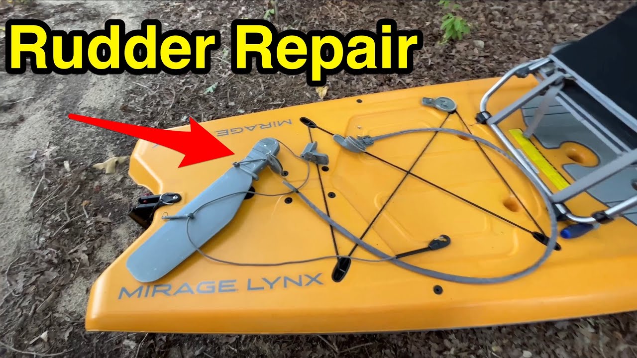 Hobie Lynx & iTrek steering rudder repair