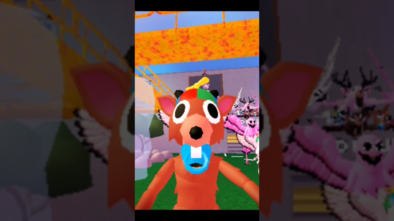 🦌aww Baby Deer jumpscare 😨#roblox#games#99daysintheforest#viral