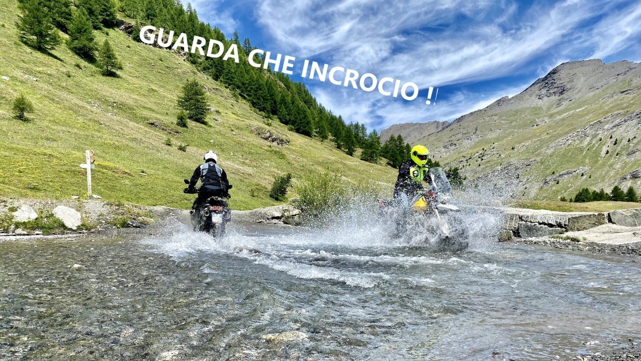 Off road val di Susa  -  Guzzi Power - prima parte - La Valle Argetera