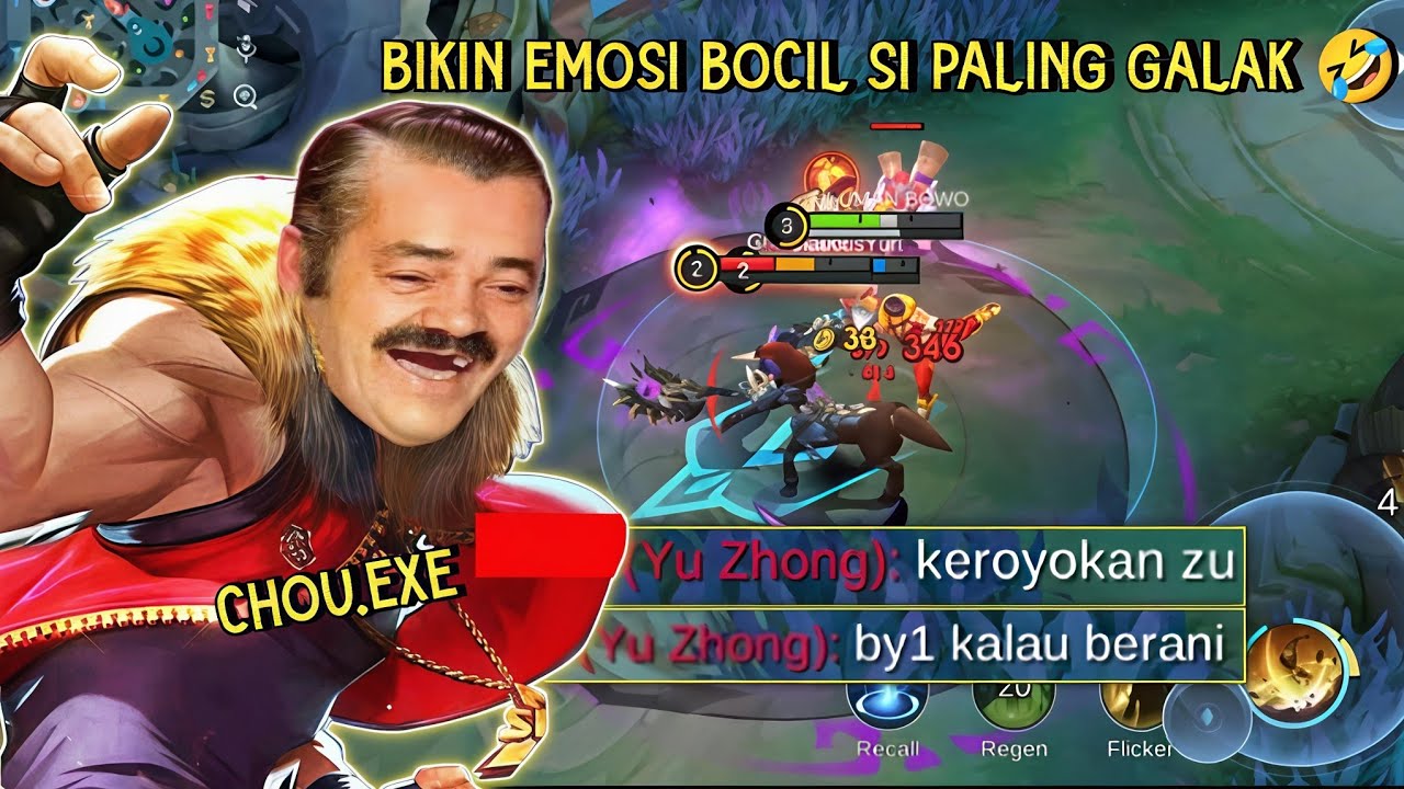CHOU.EXE - BOWO BIKIN BOCIL SI PALING BY1 KENA MENTAL 🤣