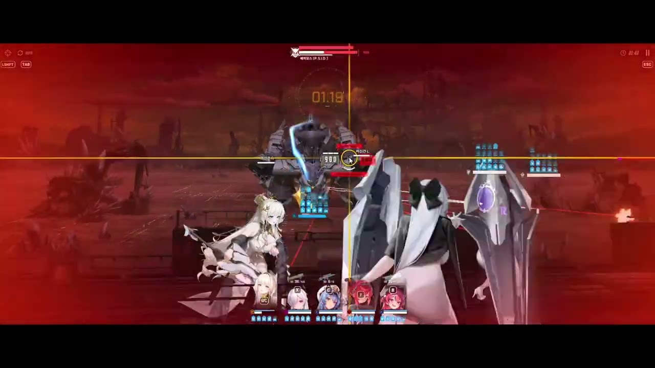 Nikke Hard Boss 34-38 Behemoth(니케 하드 34-38 베히모스), (크신헬라마 전투력 114.7만)