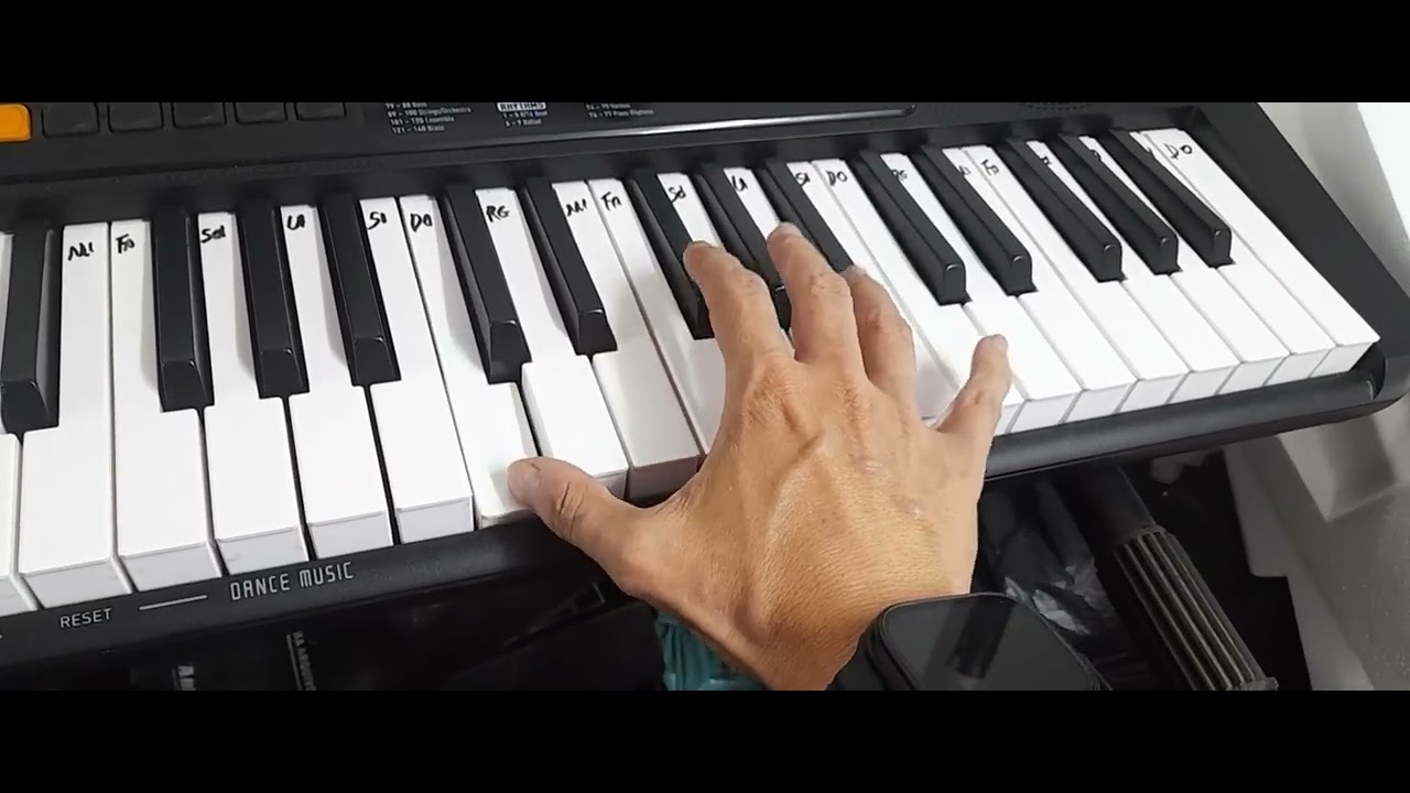 Passacaglia de Handel  - Aula de Teclado (piano) Simplificada 