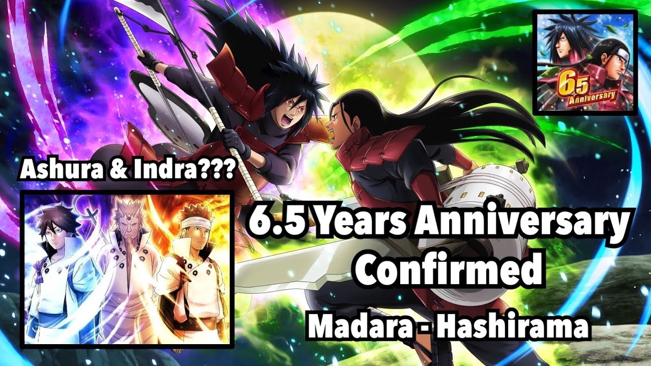 NxB NV : 6.5 Years Anniversary Confirmed | Madara, Hashirama, Indra, Ashura