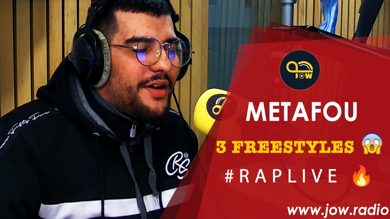 [RAPLIVE] METAFOU lache 3 FREESTYLES en direct !! 😱🔥