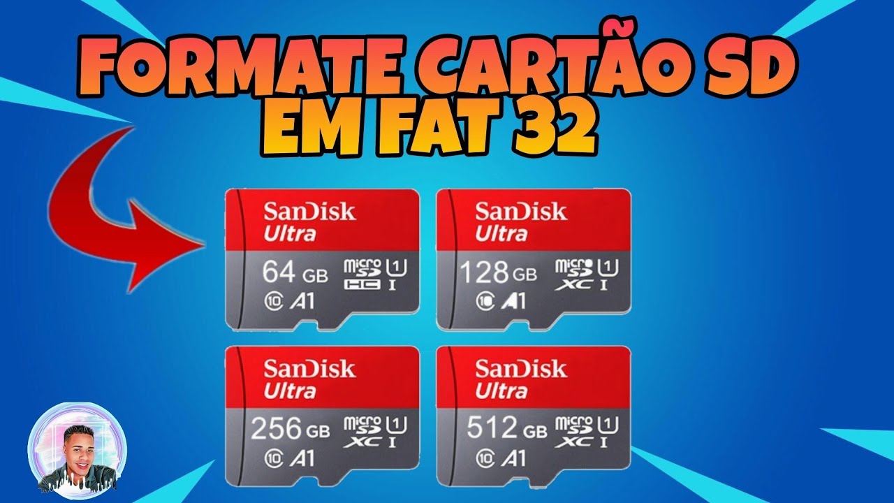 COMO FORMATAR C&Atilde;RTAO DE MEM&Oacute;RIA , 64GB ,128GB,256GB,512GB EM FAT 32 F&Aacute;CIL E R&Aacute;PIDO !