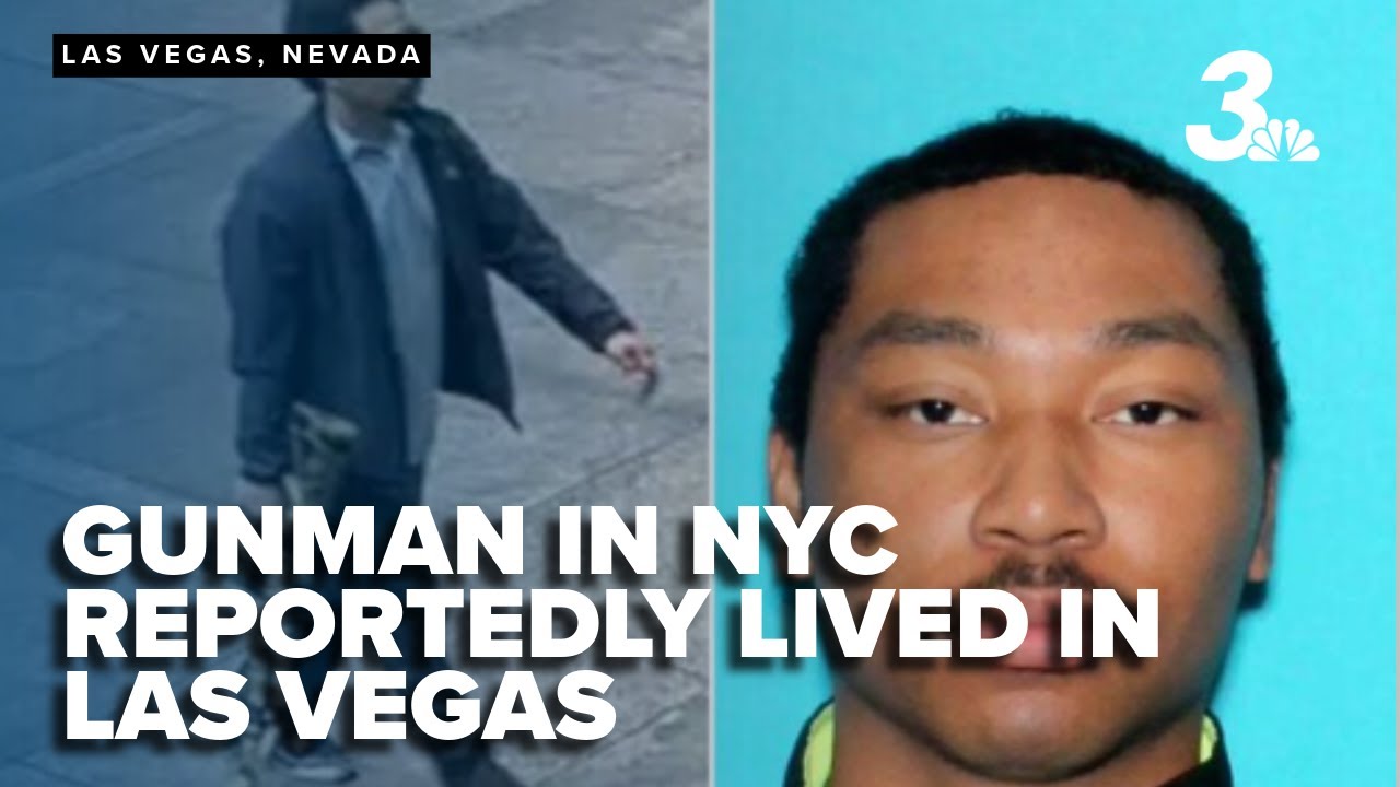 Gunman who killed officer and four others in Manhattan, reportedly from Las Vegas