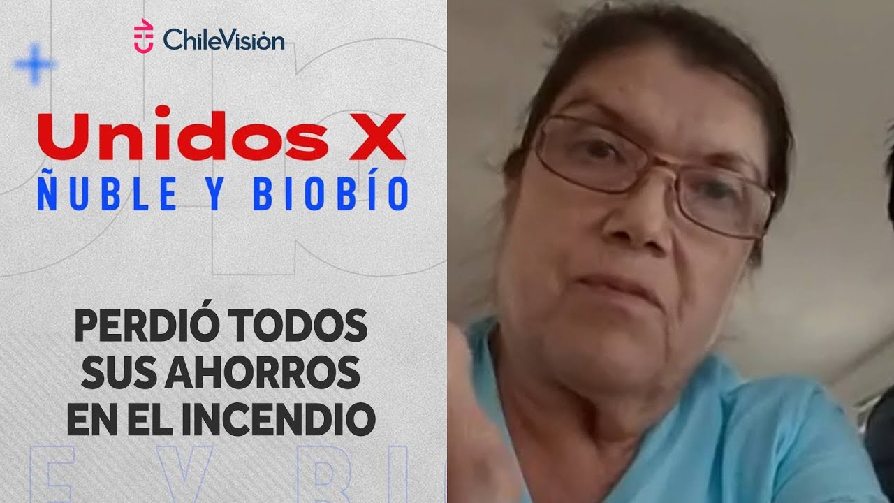 Diseñadora perdió todos sus ahorros en el incendio en Penco | Unidos por Ñuble y Biobío