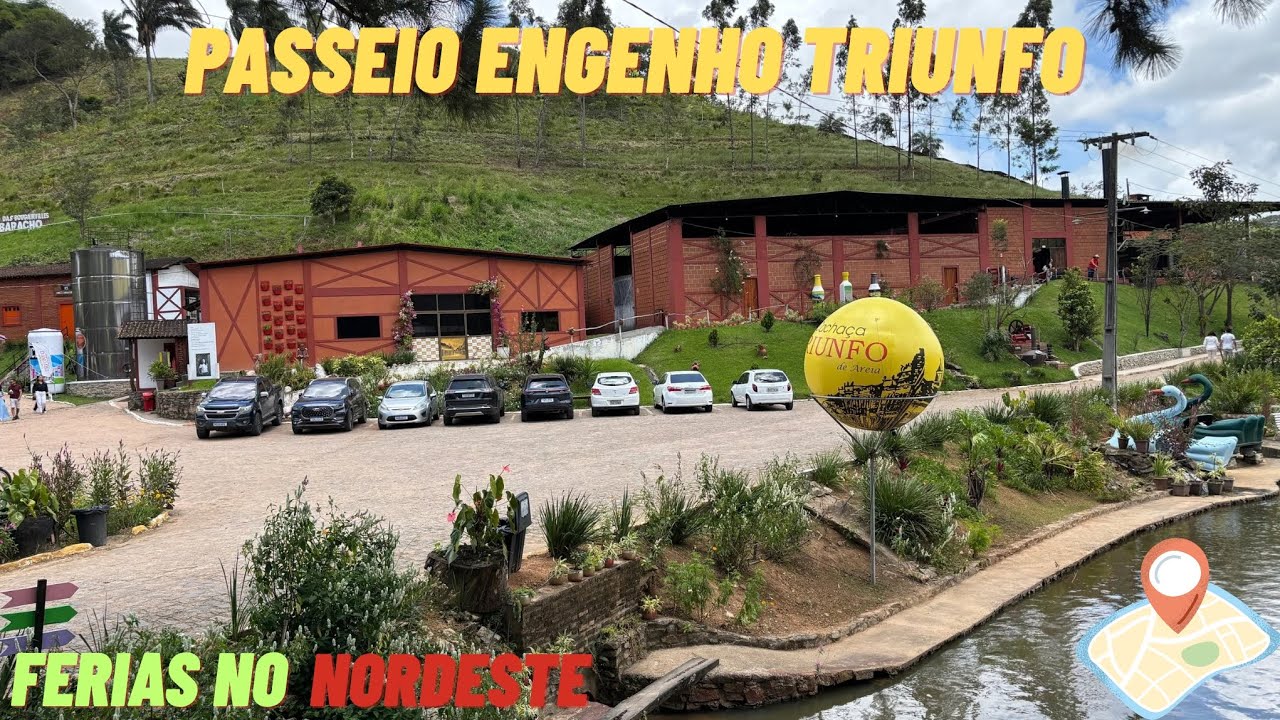 Passeio pelo Engenho Triunfo na cidade de Areia PB, Passeio pelo nordeste 2025 