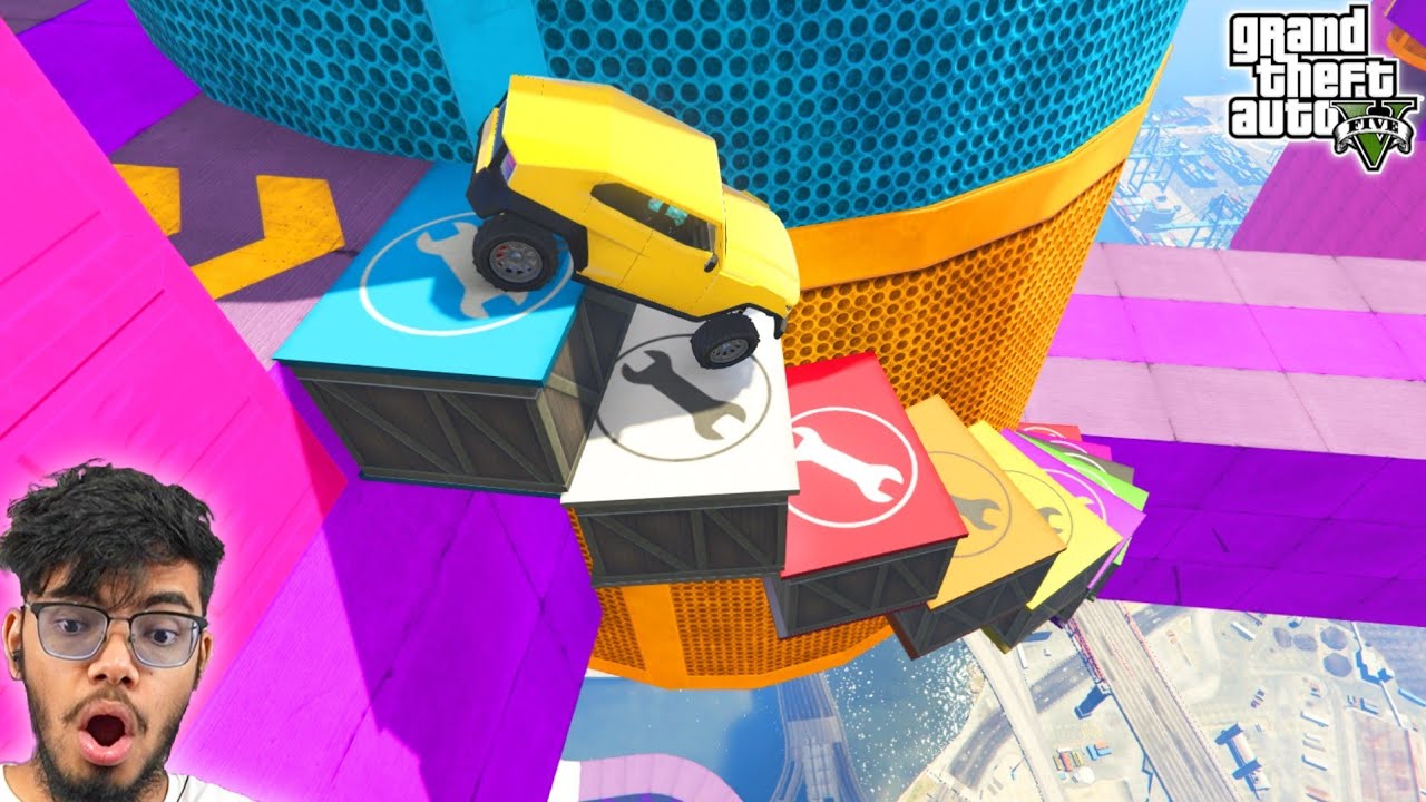 97.665% People Cannot Complete This IMPOSSIBLE Parkour Race in GTA 5!