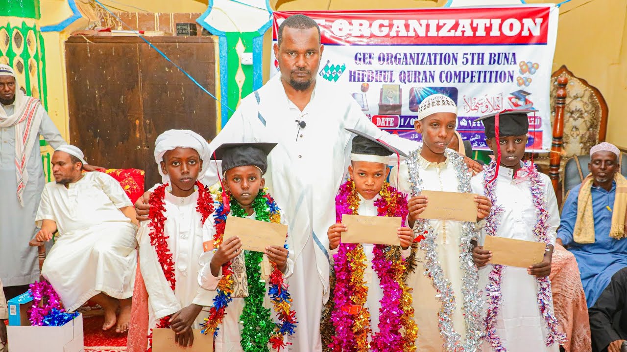 Inside the 5th Annual Hifidhul Qur’an Competition at BUNA Town, Sponsored by GEF Organization