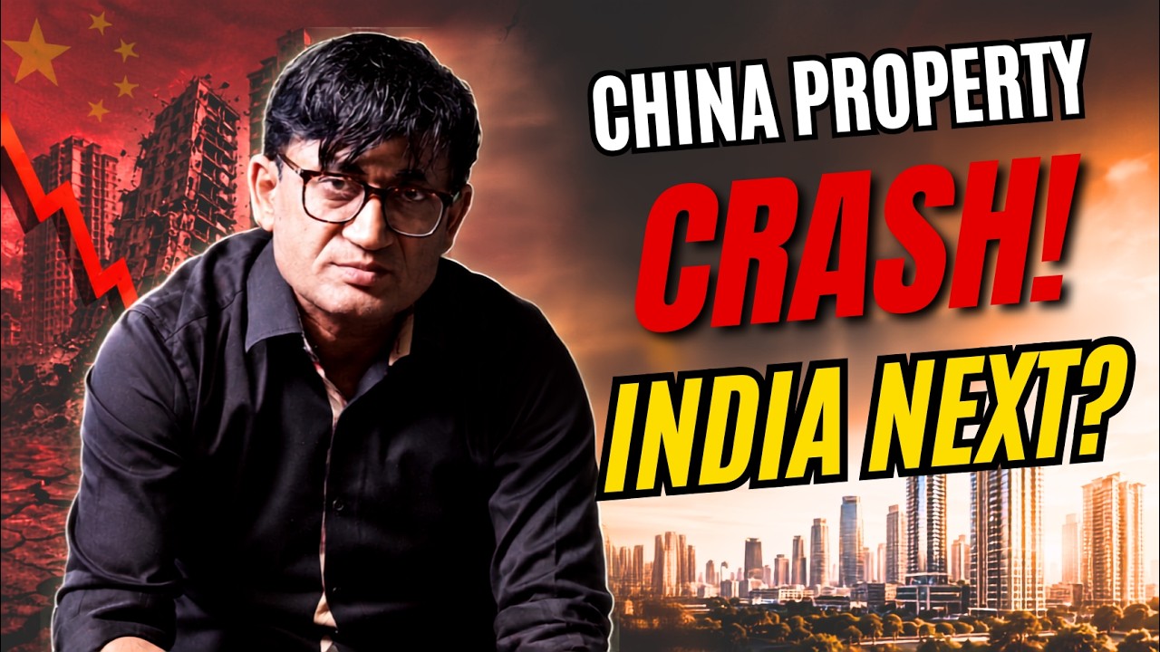 Indian Real Estate Heading To China-Style Crash? China की गलती India दोहरा रहा है? #realestatecrash