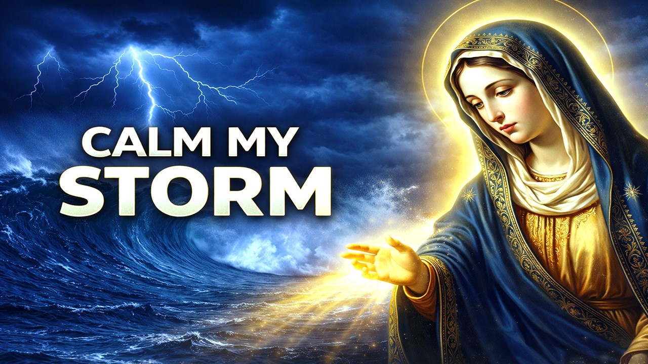Mother Mary, Calm My Storm 🌊 Powerful Prayer for Peace, Trust & Surrender