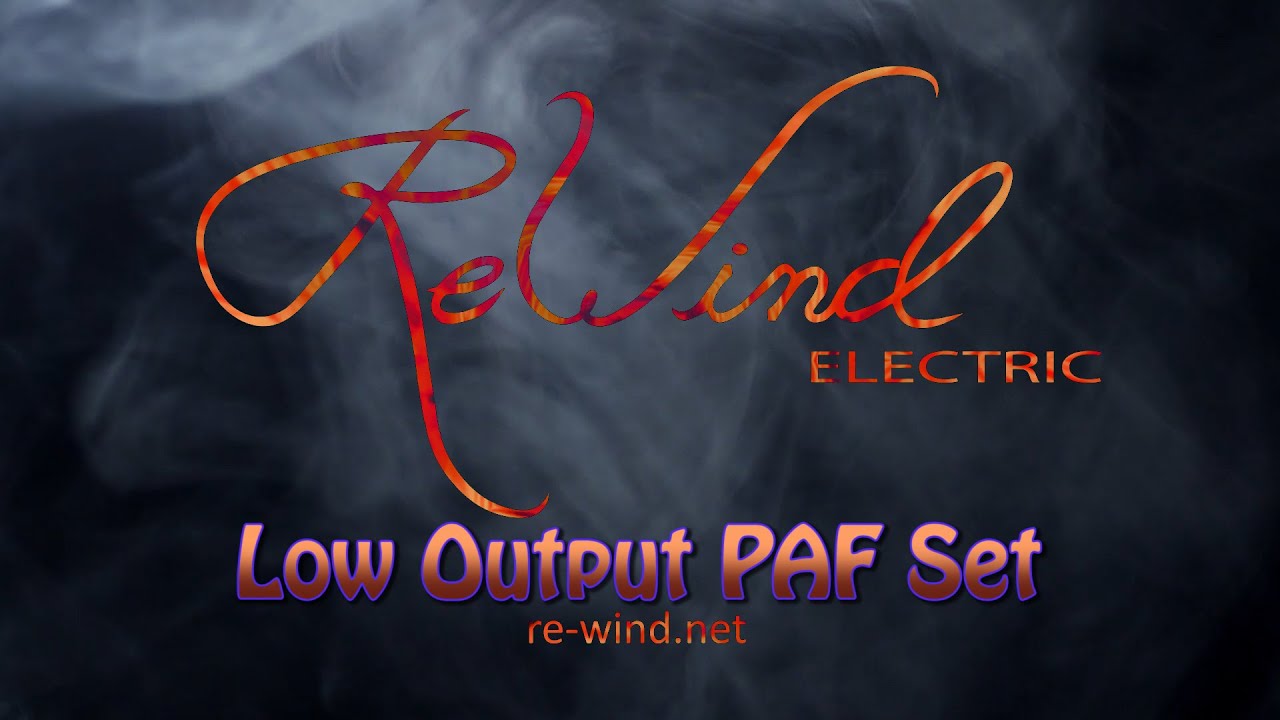 ReWind Electric - Low Output PAF Set - Tone Bender, Marshall Amp & Celestian Greenback Speakers
