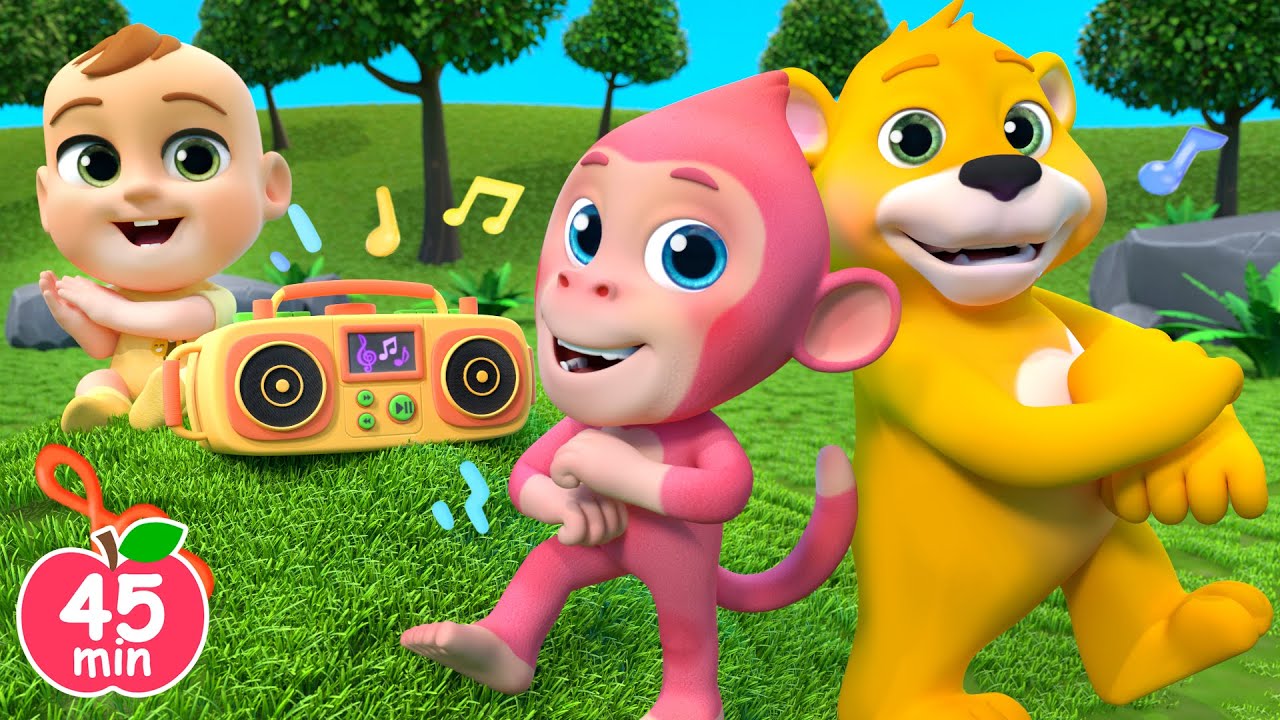 A Ram Sam Sam Dance (Animal Version) +More Lalafun Nursery Rhymes & Kids Songs
