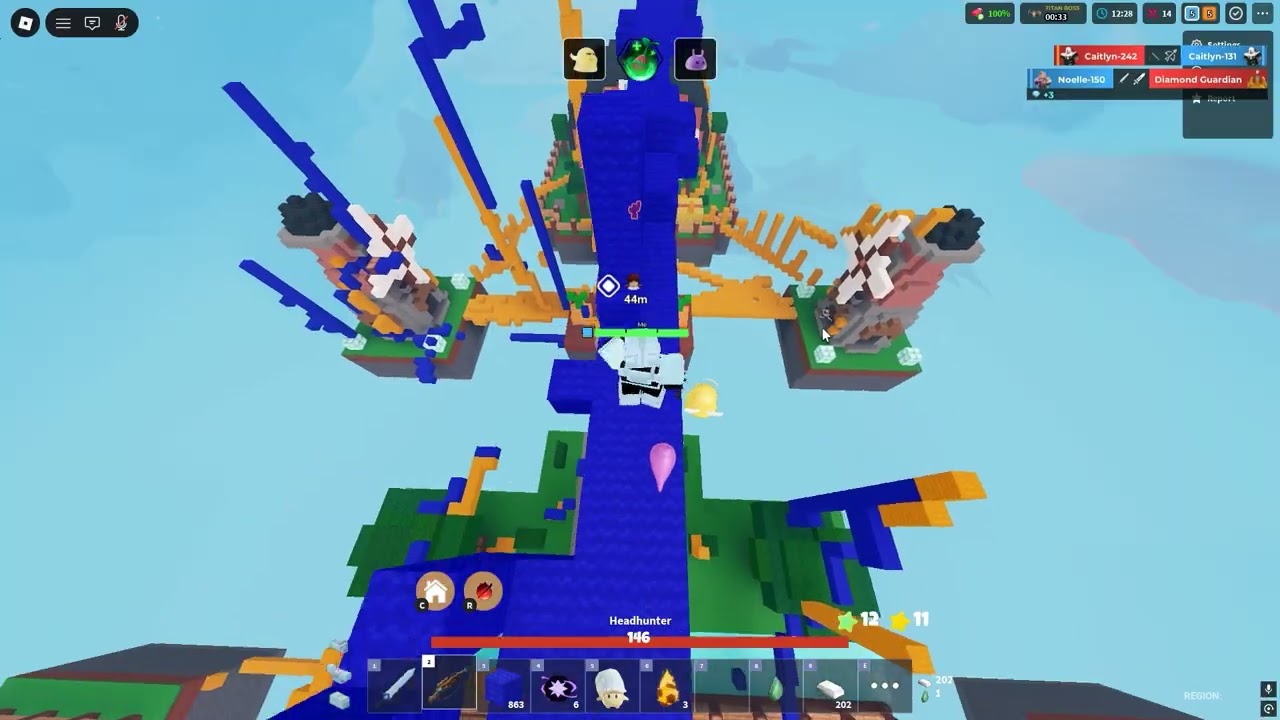 top 1 high ping player in roblox bedwars..