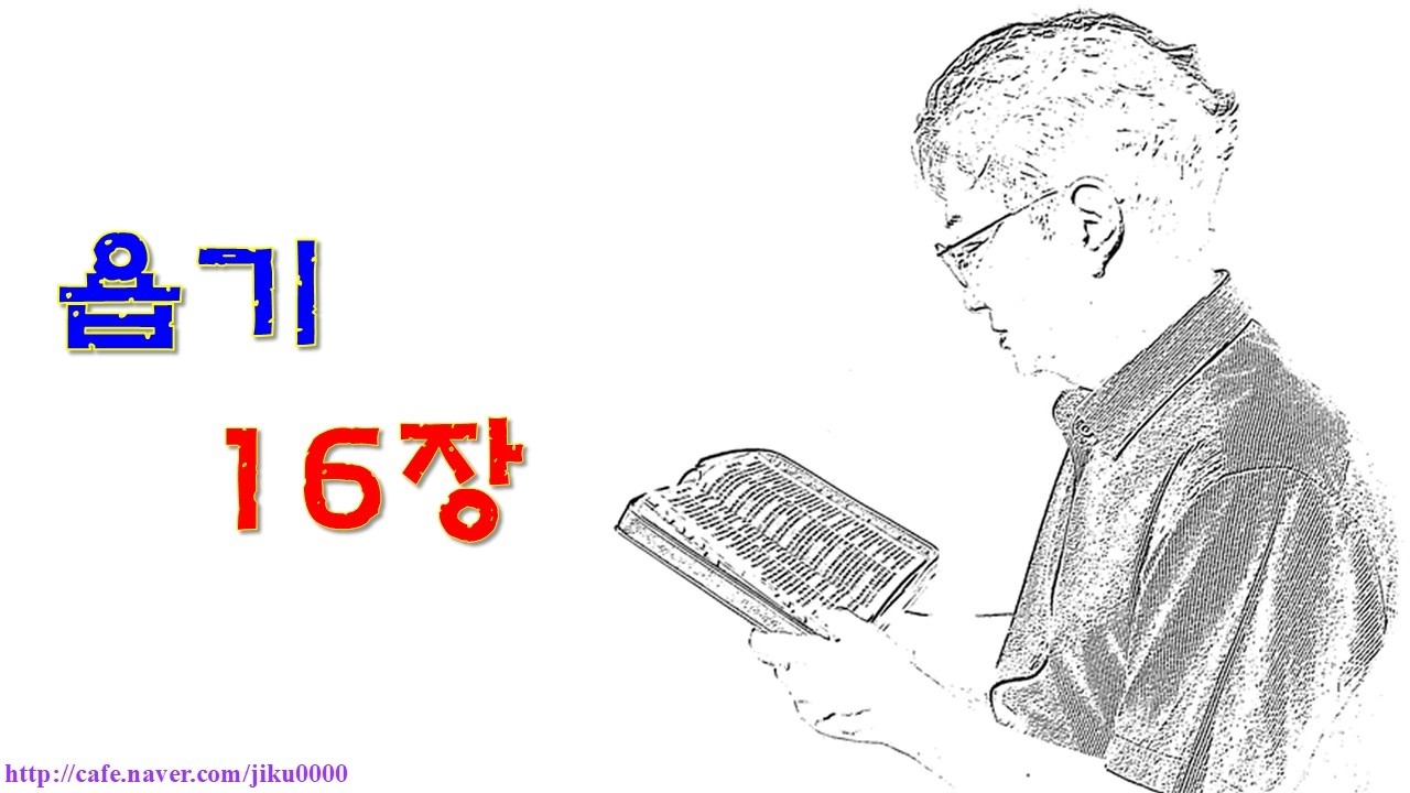 [성경읽기] 욥기 16장