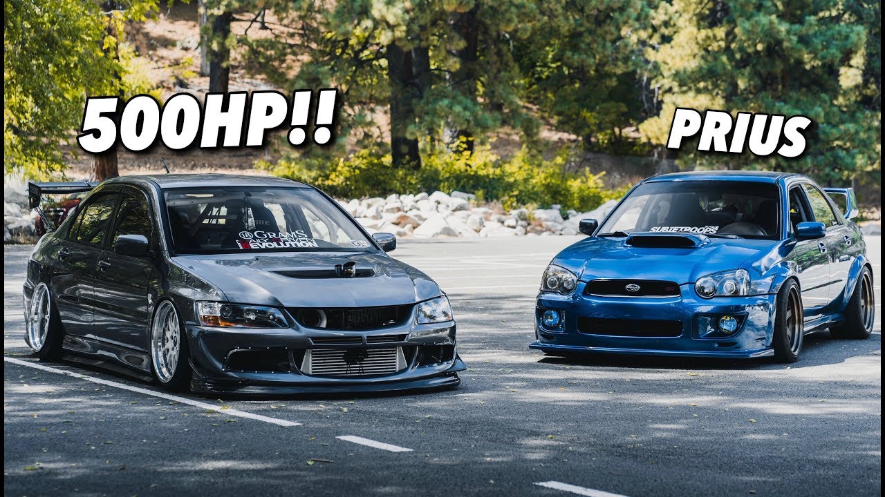 500HP Evo 8 Makes STI Look Like A Prius!