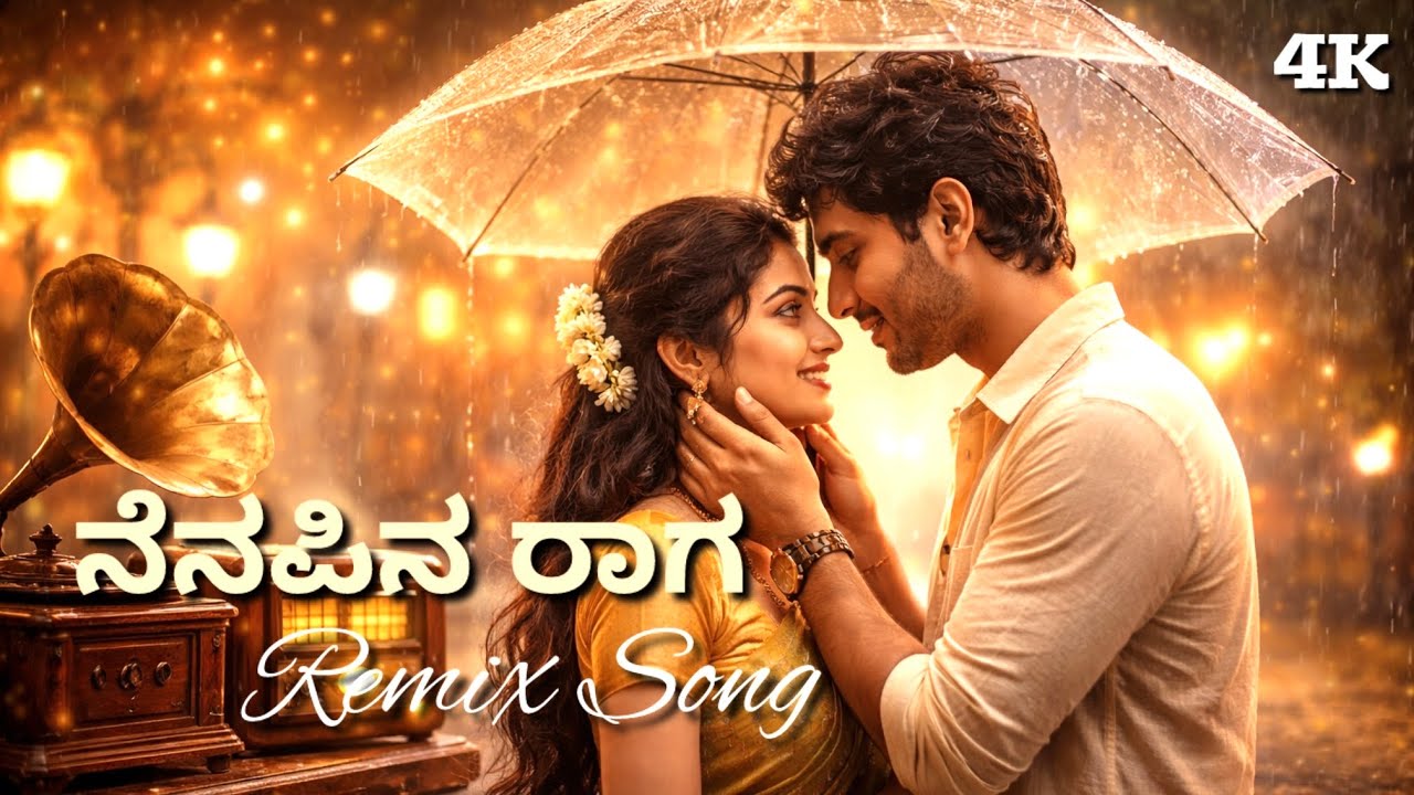 ನೆನಪಿನ ರಾಗ-Nenapina Raaga ❤️ Remix Song | Retro Kannada Love Song | Old is Gold Romantic Remix Song